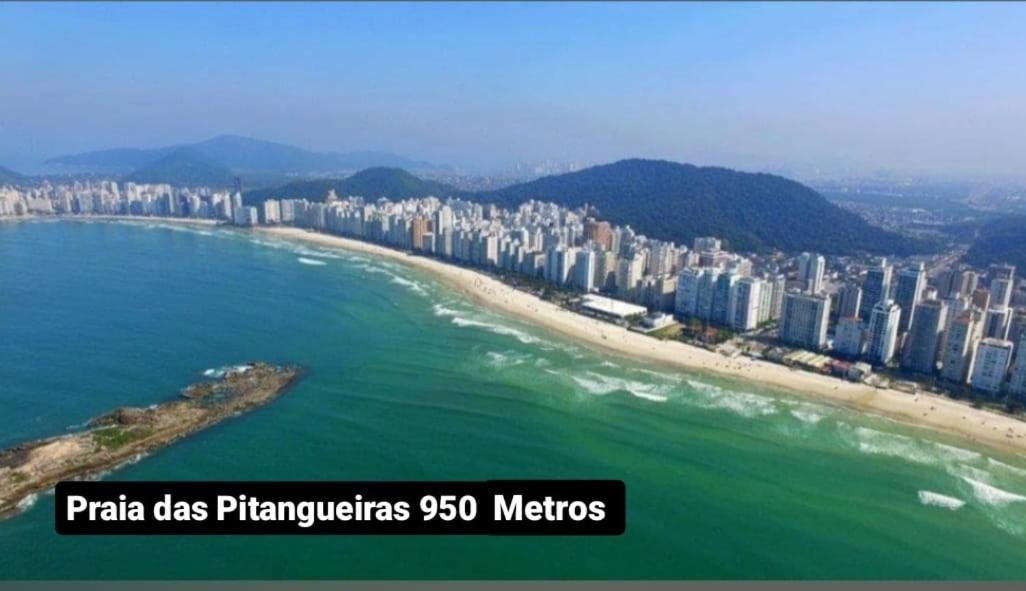 Apto Aconchegante Asturias Guaruja Luaran gambar